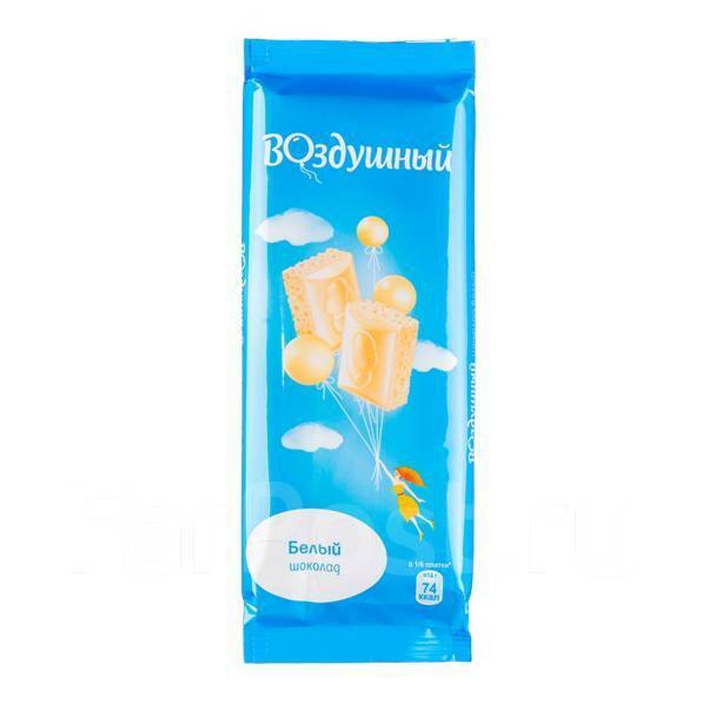 Шоколад Воздушный белый пористый 80г