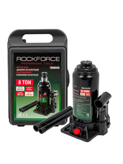 Домкрат бутылочный 8т в кейсе RockForce RF-T90804-S
