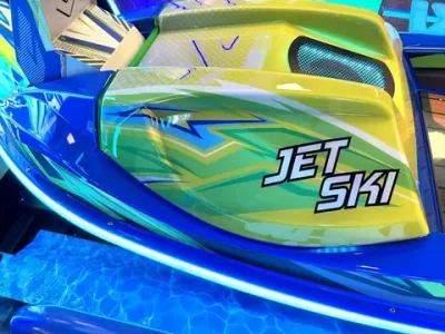 Детский игровой автомат гонки, гидроцикл «JETSKI»