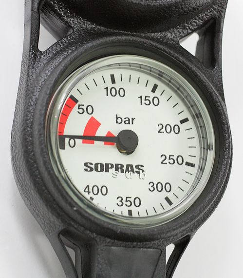 Консоль трехприборная Sopras Sub (манометр 400 бар + глубиномер + компас)