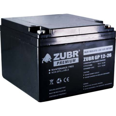 ZUBR GP12-26 12V26Ah