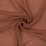 Ткань блузочная Poly Chiffon 84 г/м², 150х147 см, 24 медный, Gamma PC-02