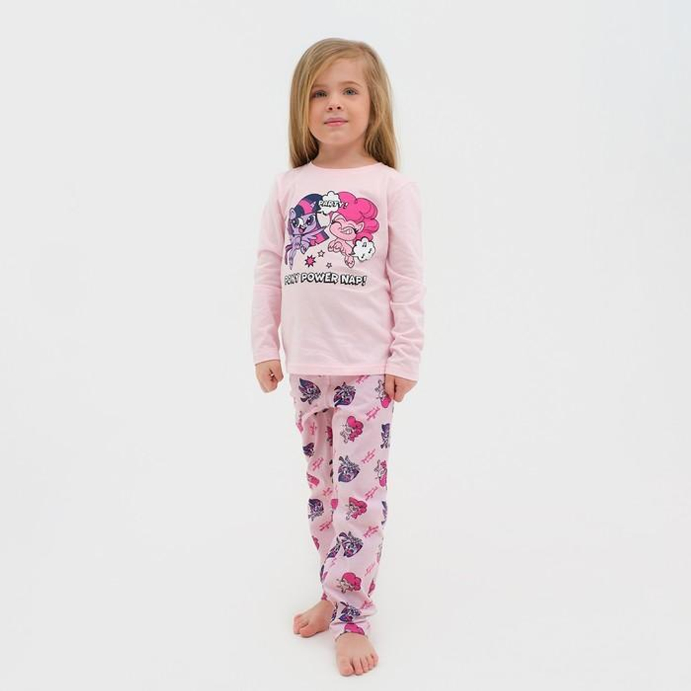 Пижама для девочек "Pony power nap", My Little Pony, р. 86-92 (KAFTAN)