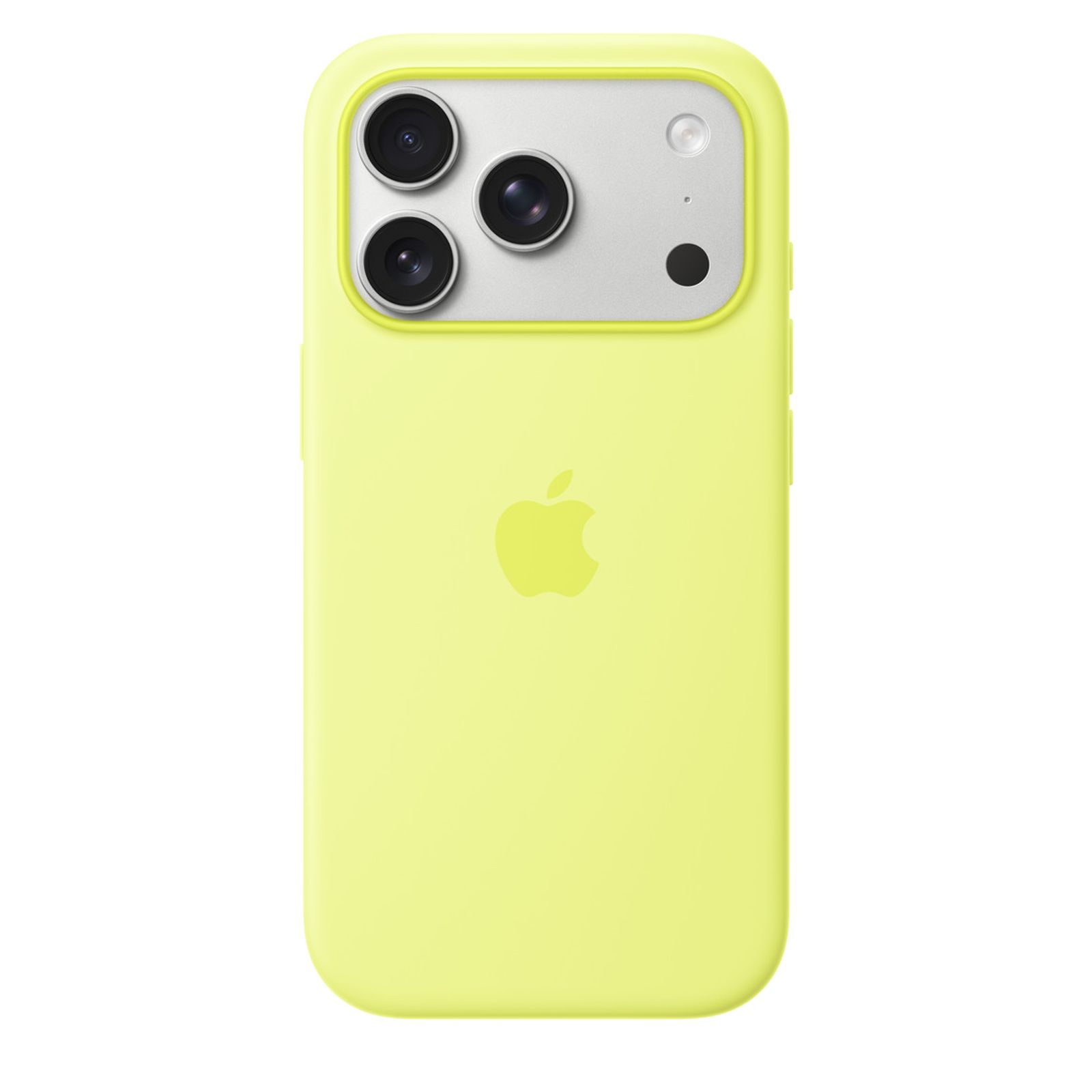 Защитный чехол Apple Silicone Case с MagSafe для iPhone 17 Pro Neon Yellow