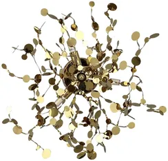 Настенный светильник Garden GARDEN AP-PL3 D400 GOLD Crystal Lux
