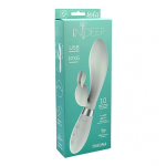 Белый вибратор-кролик 21,5см Indeep PRO Theona White