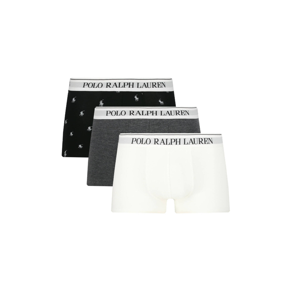 трусики-боксеры 3 шт. POLO RALPH LAUREN - черный(714830300)