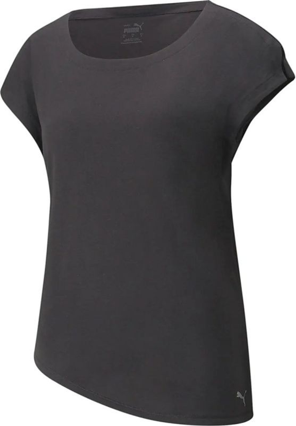 Женская теннисная футболка Puma Studio Foundation Tee - черный