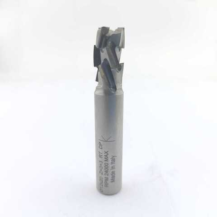 PCD фреза D.12x22 S.12x40 Z3+3 (3 DIV.) RH ITALY