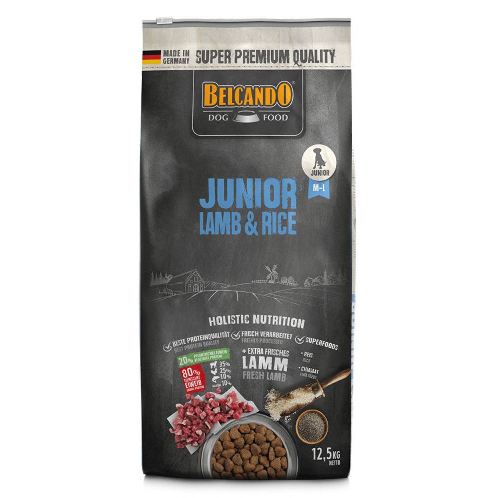 Сухой корм Belcando Junior Lamb & Rice ягненок 12,5 кг Сухой корм Belcando Junior Lamb & Rice ягненок 12,5 кг