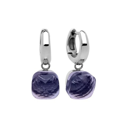 Серьги Qudo Firenze tanzanite 300117 V/S