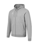 Худи на молнии ESSENTIAL Cotton FZ Hoodie, серый меланж, детский