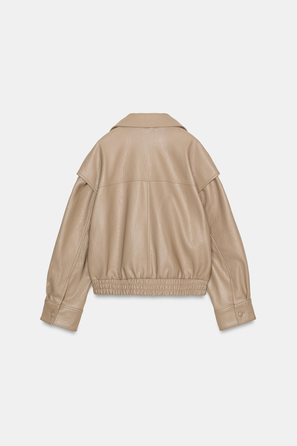 ZARA БОМБЕР С ВОРОТНИКОМ-СТОЙКОЙ — ZW COLLECTION, ЖЕЛТЫЙ