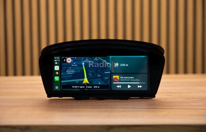 Магнитола для BMW 5-серия E60/E61 2003-2009 (ССС) - RDL-6210-L монитор 8.8" на Android 13, Быстрая, CarPlay, 4G SIM-слот