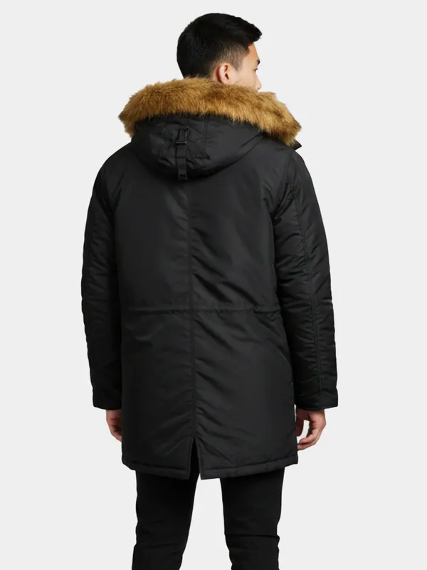 Куртка утепленная мужская ALPHA INDUSTRIES N-3B RELAXED FIT PARKA (OXFORD LOGO)