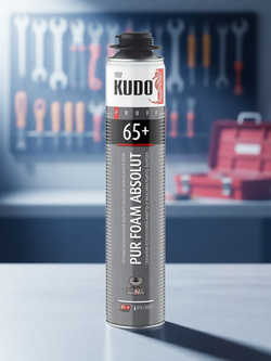 Пена полиуретановая монтажная профессиональная KUDO PROFF 65+