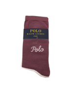 носки 3 пары POLO RALPH LAUREN - бордовый(455888851)