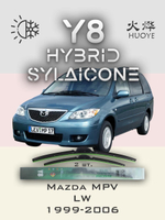 Щетки стеклоочистителя HUOYE Y8 600/600 мм на Kia Carnival | Hook/J-Hook