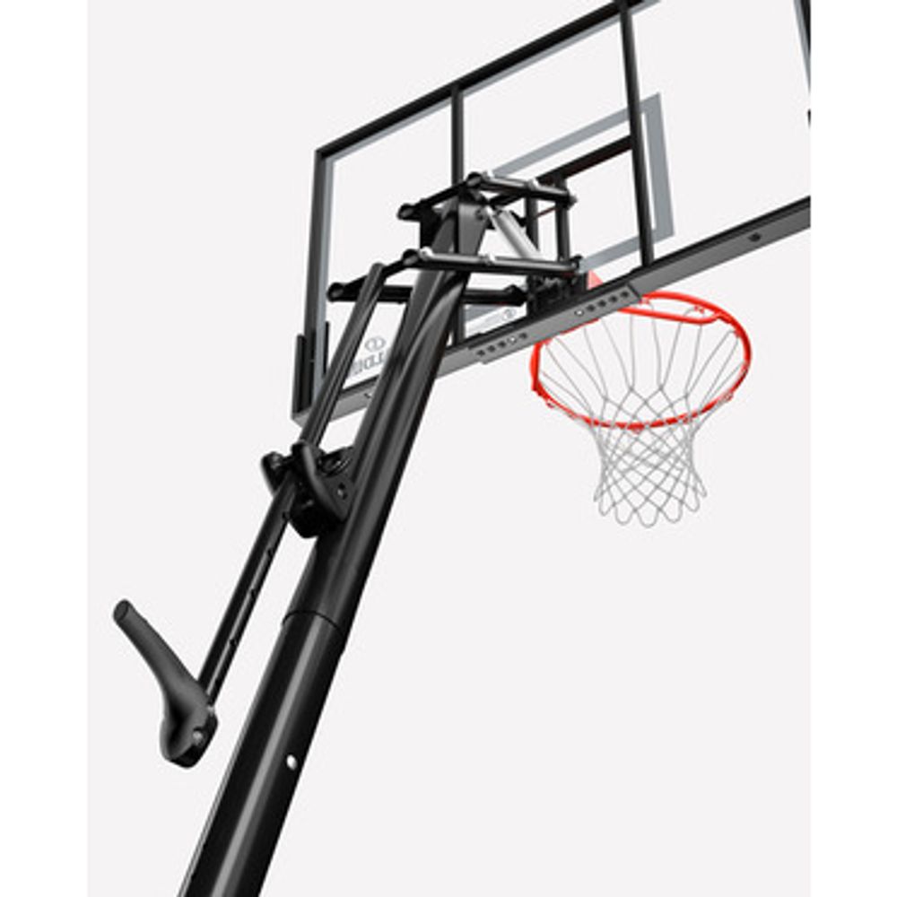 Баскетбольная стойка мобильная, акрил Spalding 54’ Gold Portable арт 6A1746CN