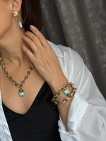 HMG 1300 Blue Колье арт.1657