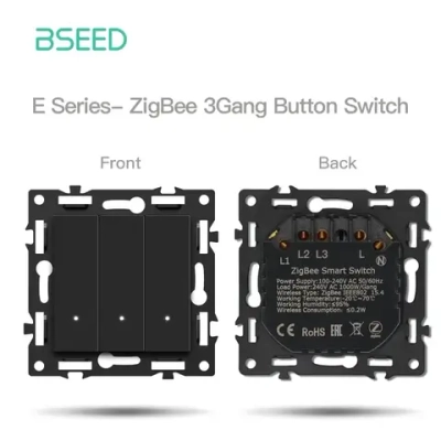 Bseed M1-24-31 Трехклавишный умный выключатель ZigBee