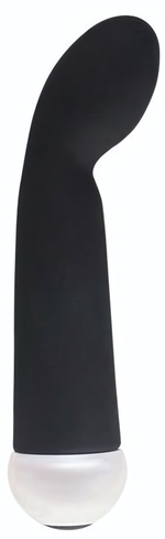 Черный вибратор Fashion Succubi Bliss G Vibe - 14,5 см. (Цвет: черный)
