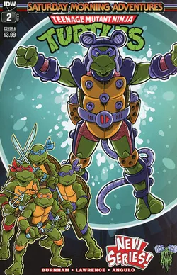 Teenage Mutant Ninja Turtles: Saturday Morning Adventures Continued #2 (Cover A)