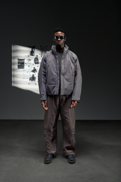 Куртка Blue Monte Heated Cotton Workwear Jacket "Sapp Gray"