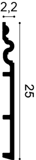 Плинтус SX193