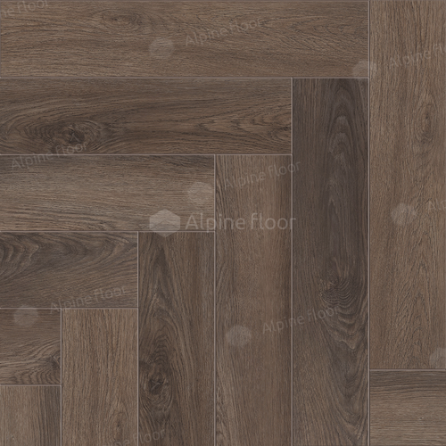 Каменно-полимерная плитка Alpine Floor Паркет лайт (Parquet Light) Дуб Фанфир ЭКО 13-16