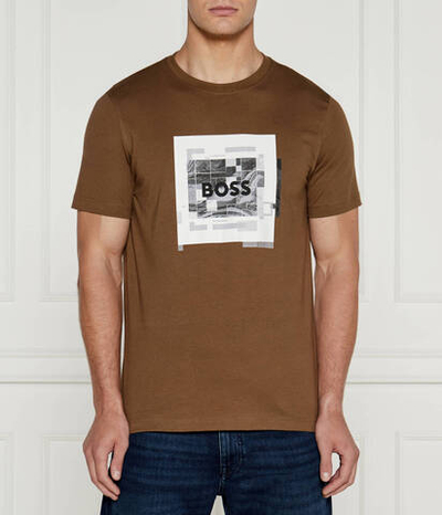 Футболка Urban BOSS ORANGE - коричневый(50522638)