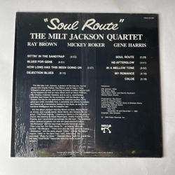 Винтажная виниловая пластинка LP The Milt Jackson Quartet Soul Route (США 1984)