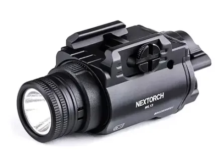 Фонарь подствольный Nextorch WL13, пистолетный, 1300 lm, на Weaver/Picatinny, 2хCR123A, IPX7, 89г