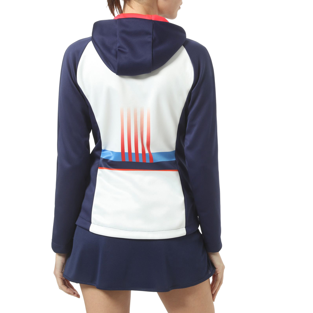 Женская Кофта теннисная Australian Jacket in Double with Printed - небесный