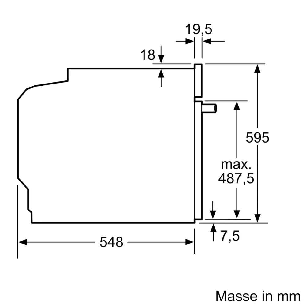 Духовой шкаф Bosch HBG7741B1