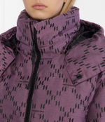 Пуховая куртка diamond Karl Lagerfeld - фиолетовый(236W1500)