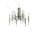 Pendant design lamp  THE LIGHT by Alma 24 lampshades (Nickel)