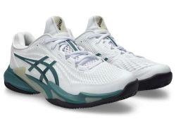 Мужские теннисные кроссовки Asics Court FF 3 Clay - white/foggy teal