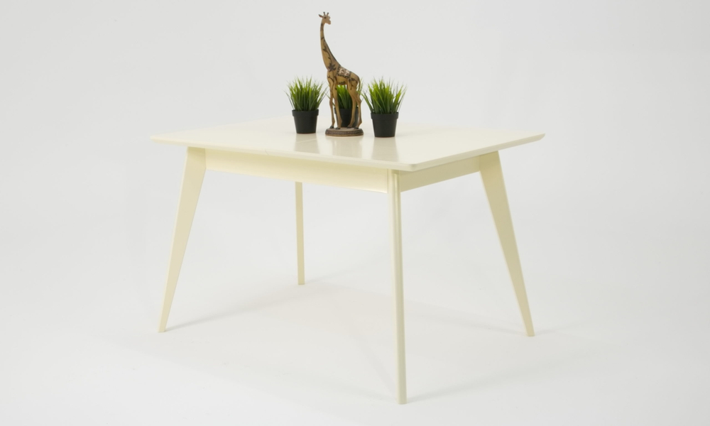 Стол Zip-mebel Сканди 120, Слоновая кость