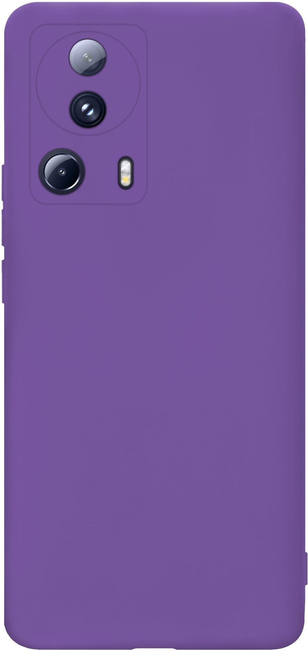 Мягкий Soft Touch чехол из силикона для XIAOMI 13 LITE с бархатной подкладкой