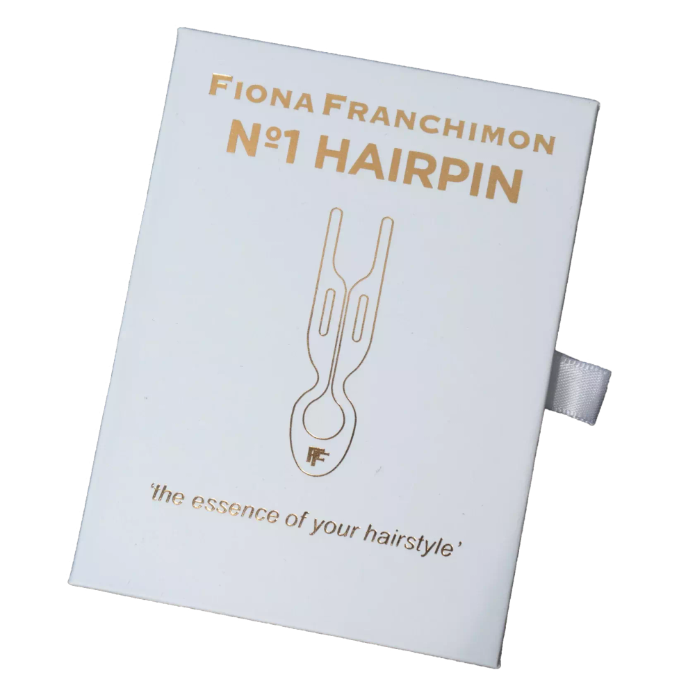 NO 1 HAIRPIN | BROWN - 3X HAIRPINS/BOX / Шпильки No1 Hairpin Коричневого цвета (набор из 3 шпилек)