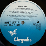Huey Lewis And The News ‎– ‎Picture This (Япония 1982г.)