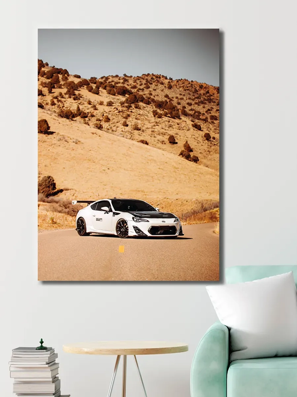 Картина "Toyota GT86", на стену для интерьера 30х40см 1шт.