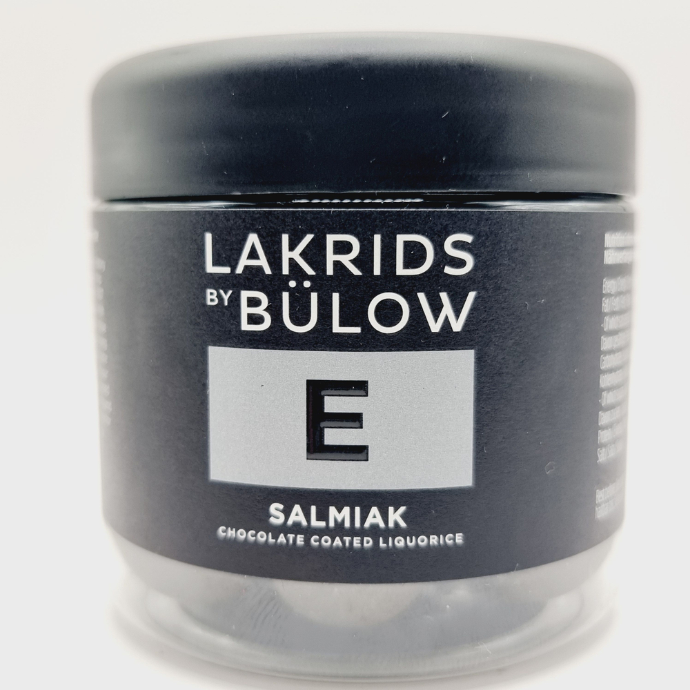 Конфеты Lakrids By Bulow E - лакрица в молочном шоколаде 125 г (из Финляндии)