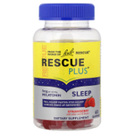 Bach, Rescue Plus®, жевательные таблетки для сна, со вкусом клубники, 60 жевательных таблеток (2,5 мг в 1 таблетке)