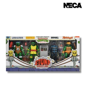 Фигурка NECA (Archie Comics) TMNT: Stump Wrestling Turtles (4-Pack)