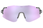 Спортивные очки HILX Savage 2.0 Shiny Crystal Grey Purple / Photochromic Purple Mirror Lens