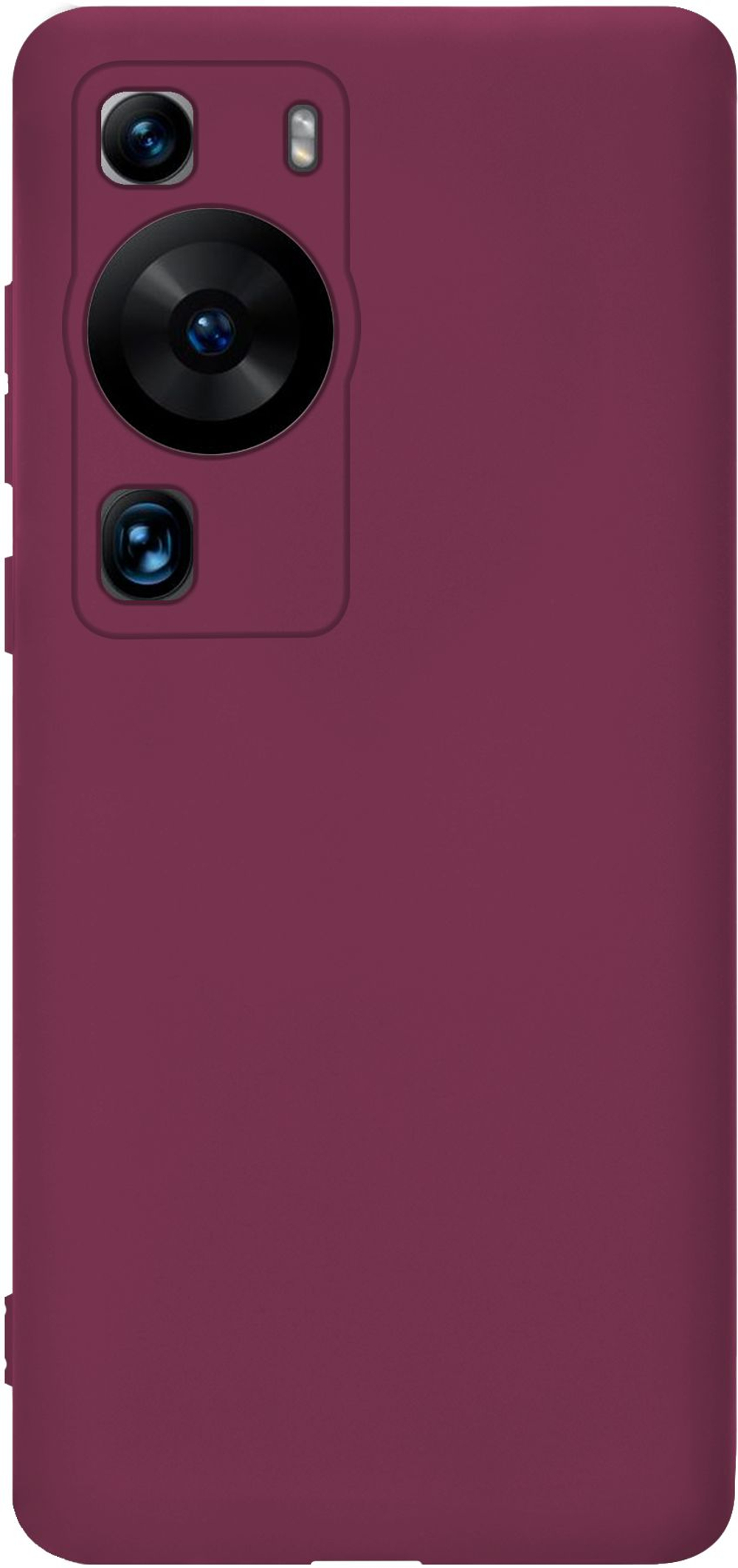 Мягкий Soft Touch чехол из силикона для HUAWEI P60 / P60 PRO с бархатной подкладкой