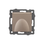 Механизм розетки влагозащищённый SCT-MCP-PL-GD-V (250V, 16A) (Arlight, -)
