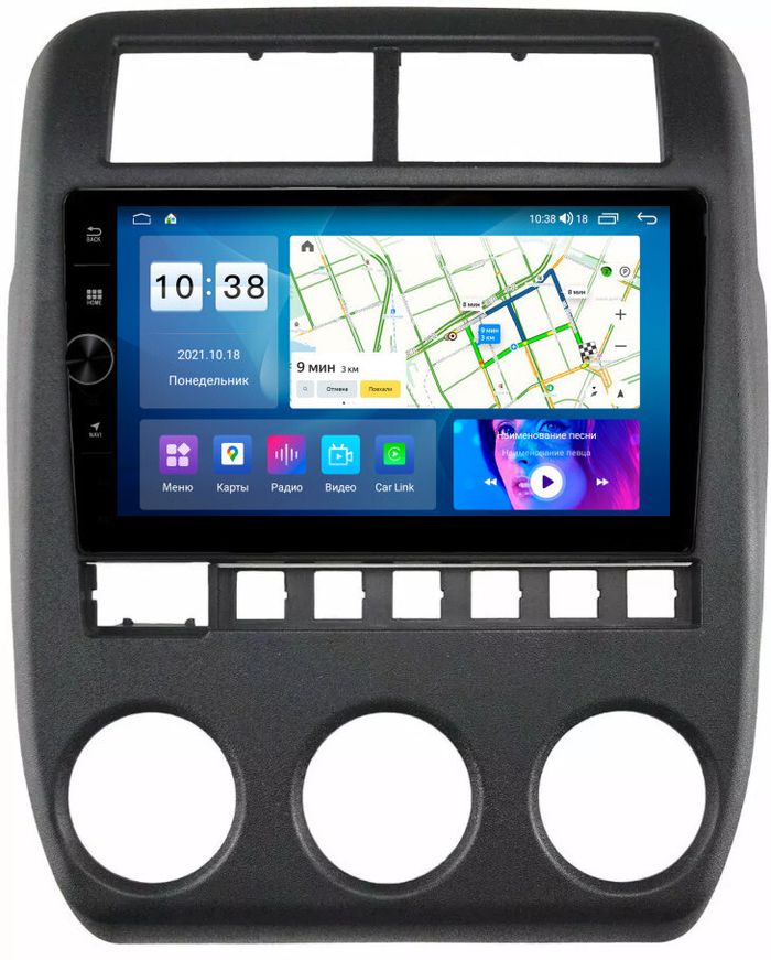 Магнитола для Lada 4x4, Niva Legend, Urban, Bronto 2019-2023+ - Parafar PF092LHDAV на Android 12, Быстрая, CarPlay, 4G SIM-слот